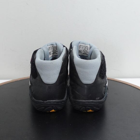 Adidas Wrestling‎ Shoes Kids US 2 Gray Black White Gold High Top Hook and Loop - Picture 8 of 11